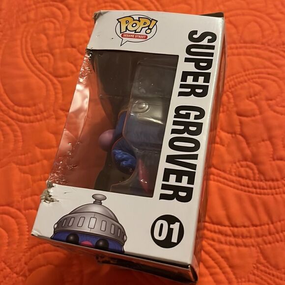 Funko Pop Vinyl SESAME STREET - SUPER GROVER #01 - Picture 3 of 8
